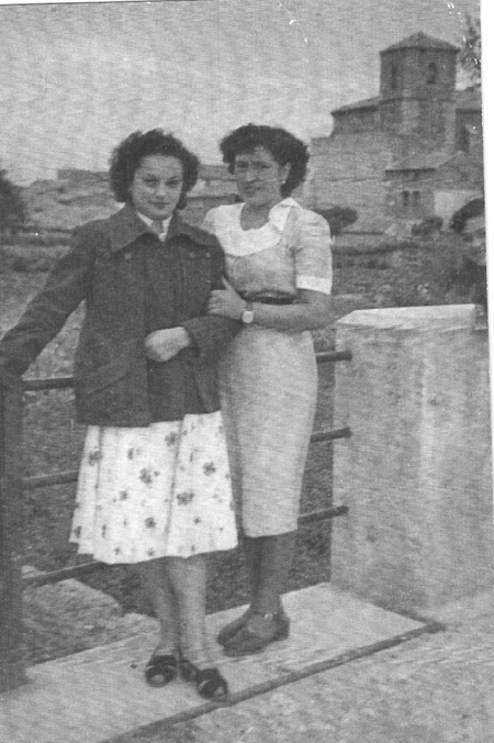 Retrato de dos vecinas de Badules.