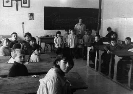 Grupo de escolares. Badules.