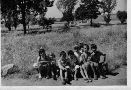 Grupo de niÃ±os en Badules.