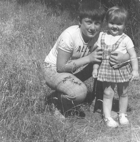 Retrato de dos niÃ±os de Badules.