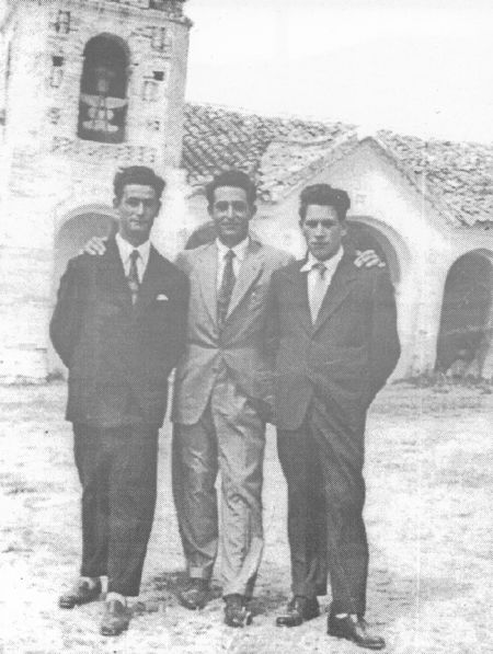 JosÃ© Antonio, Santiago y Miguel. Villarreal de Huerva.