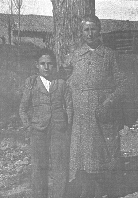 Mariano Felipe y Avelina Cebollada. Villarreal de Huerva.