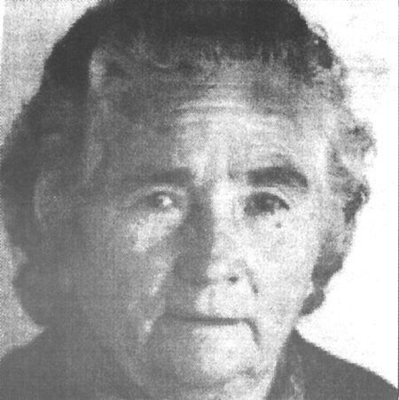 Retrato de Gabriela Valero Gracia. Villarreal de Huerva.