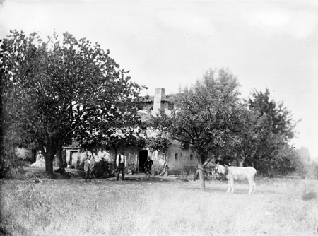 Huerta La Calzada. AÃ±o 1940. Tornos.