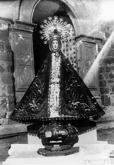 Imagen de la Virgen de Tornos.