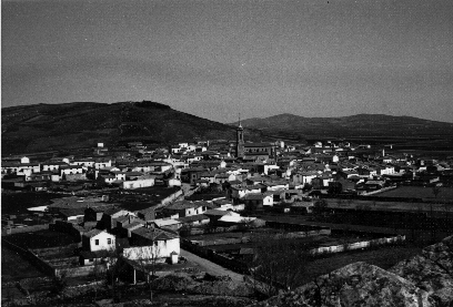 Vista general del pueblo. Tornos