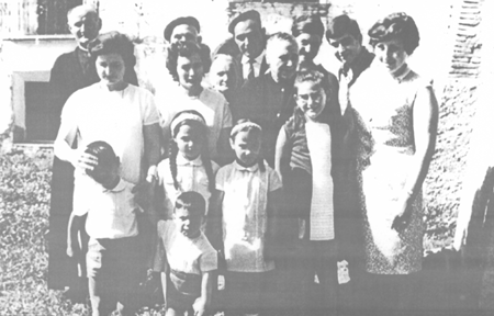 Familia Cebollada. Villarreal de Huerva.
