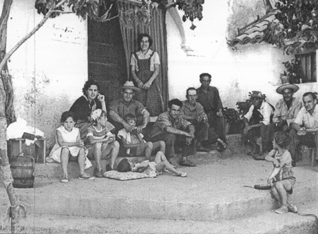 Familia Alonso. Villarreal de Huerva.