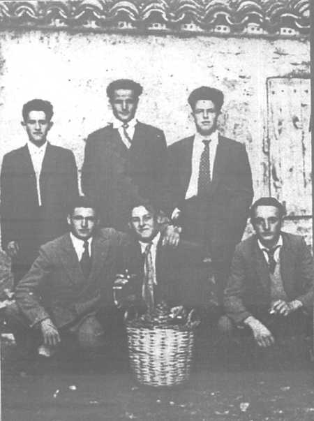 Grupo de amigos de Villarreal de Huerva.
