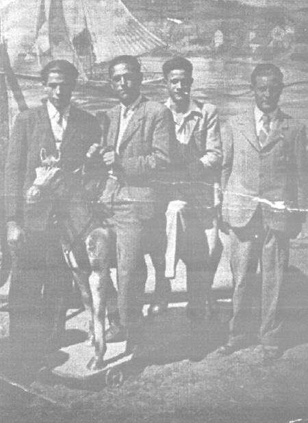 Grupo de amigos de Villarreal de Huerva.