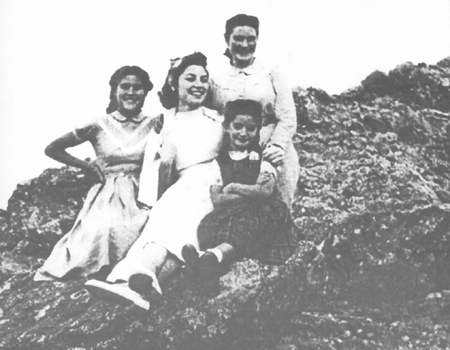 Amigas en un dÃ­a de excursiÃ³n. Villarreal de Huerva.