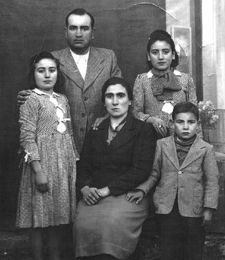 Familia Alejandre Funes. Villarreal de Huerva.