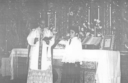 Acto religioso. Villarreal de Huerva.