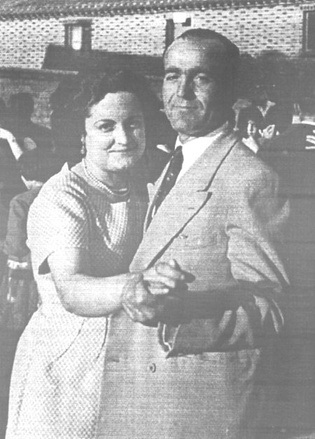 En el baile del trinquete. Villarreal de Huerva.