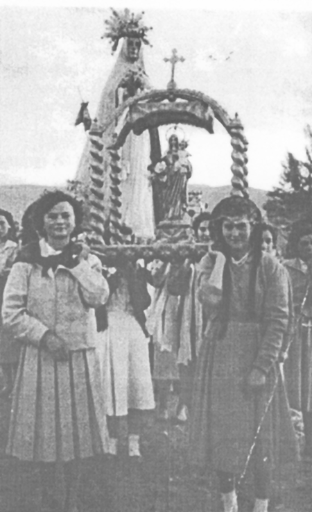 Mari Luz y Teodora. Villarreal de Huerva.