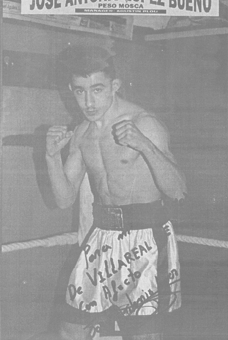 CampeÃ³n de EspaÃ±a de Boxeo (peso mosca). Villarreal de Huerva.