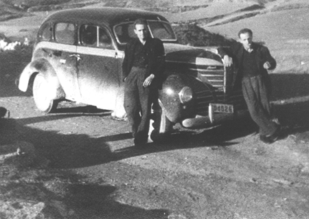 "Plymouth-cuatro carabelas". Langa del Castillo.