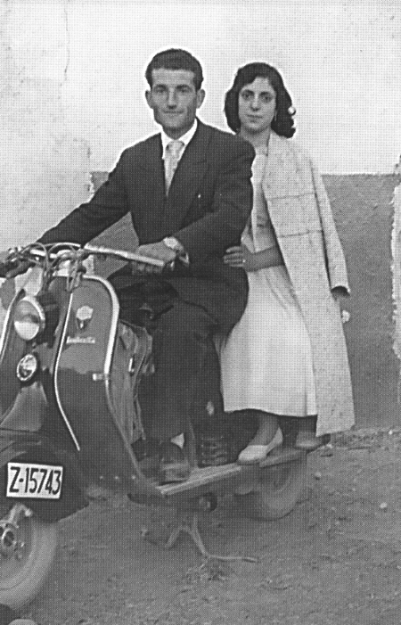 Ricardo Quilez y Eleuteria Salvador. Langa del Castillo.