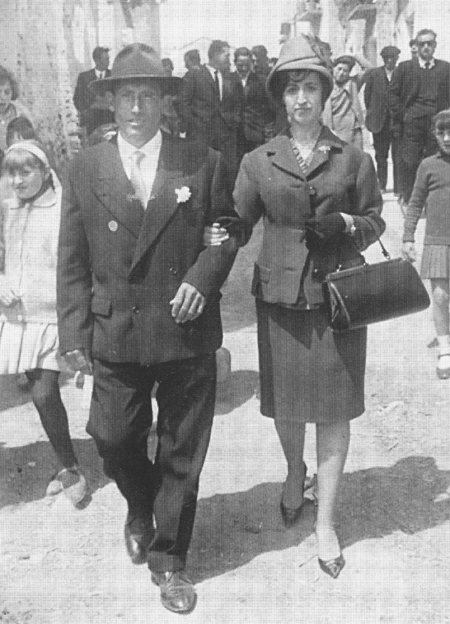 Paco Valero y Pilar Juan. Langa del Castillo.