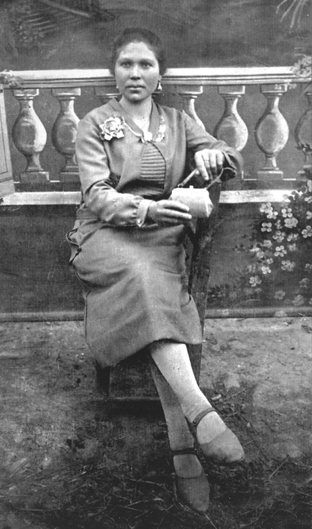 Juana Cebollada. Langa del Castillo.