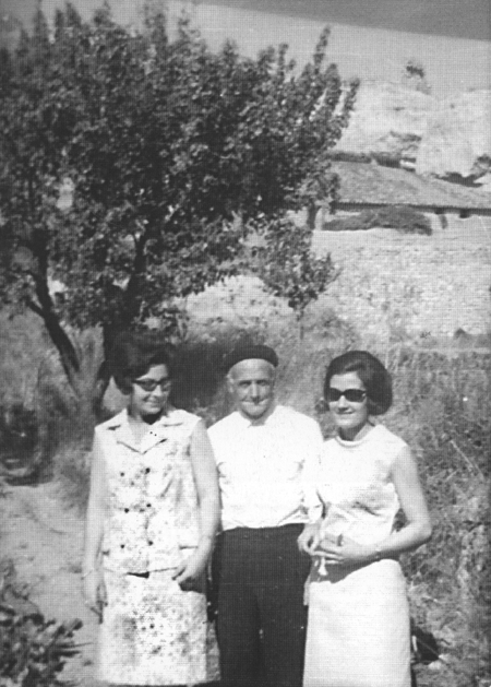 Feliciano QuÃ­lez y sobrinas. Langa del Castillo.