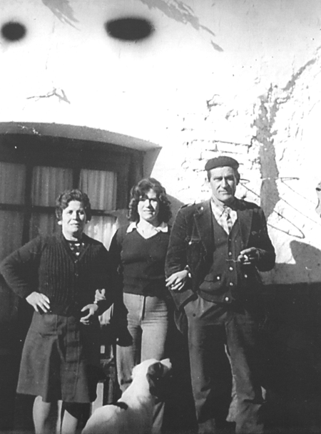 Vecinos de Langa del Castillo.