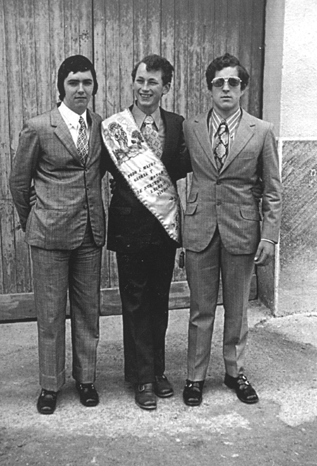 Vecinos de Langa del Castillo.