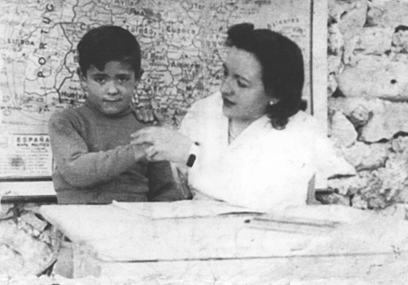 Fidel JuliÃ¡n y DoÃ±a Maruja. Langa del Castillo.