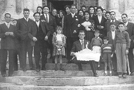 Boda de Alejandro Funes y Apolonia JuliÃ¡n. Langa del Castillo.