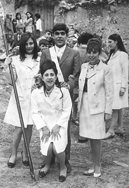 Amigos en Langa del Castillo.