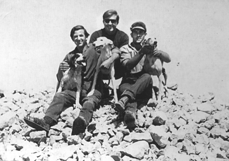 JesÃºs LorÃ©n, Eliseo Funes y Basilio Valero. Langa del Castillo.