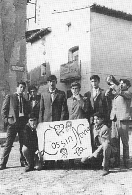 PeÃ±a "los sin novia". Langa del Castillo.