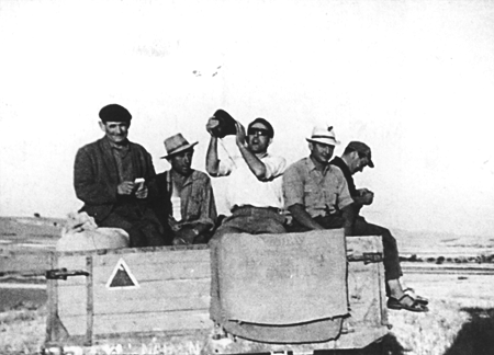 Un alto en el camino. Langa del Castillo.