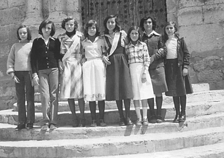 JÃ³venes de Langa del Castillo.
