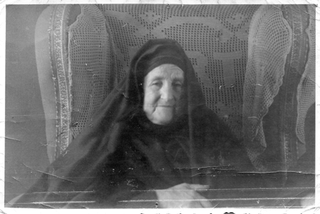 Retrato de una anciana. Cuencabuena.