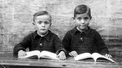 En el colegio. Torrecilla del Rebollar