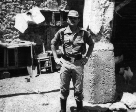 Retrato de militar. Calamocha.