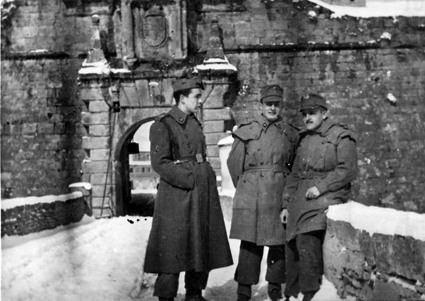 Realizando la mili en Jaca