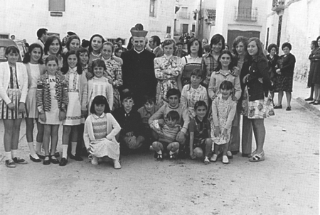 Ã?ltimo grupo de confirmaciÃ³n en Langa del Castillo.