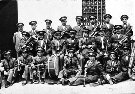 Banda de mÃºsica de la localidad de Maluenda.