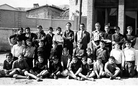 Grupo escolar de niÃ±os. Maluenda.