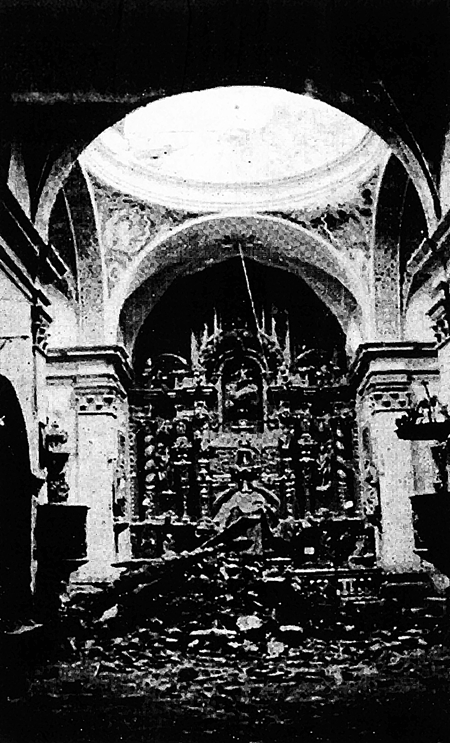 Primitiva iglesia de Torrelosnegros.