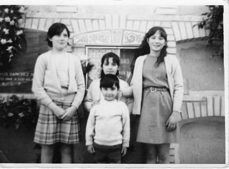 Retrato de un grupo de niÃ±os. Torralba de los Sisones.