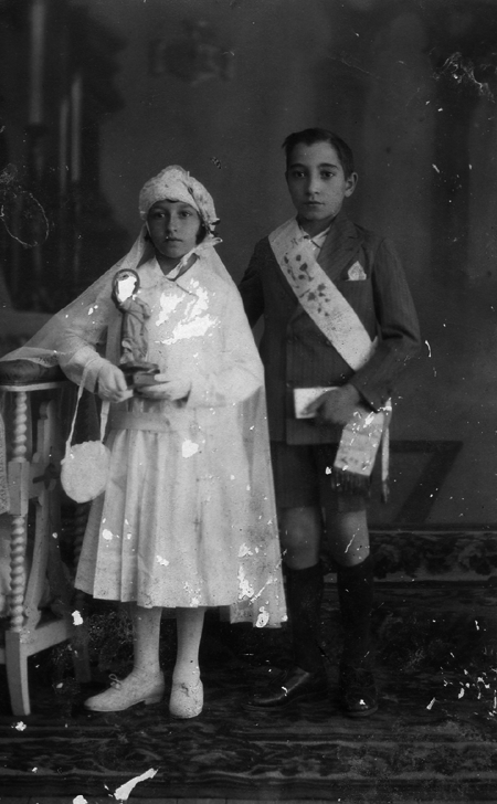 Pareja de comuniÃ³n. Torralba de los Sisones