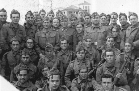 Grupo de militares de Villarquemado.