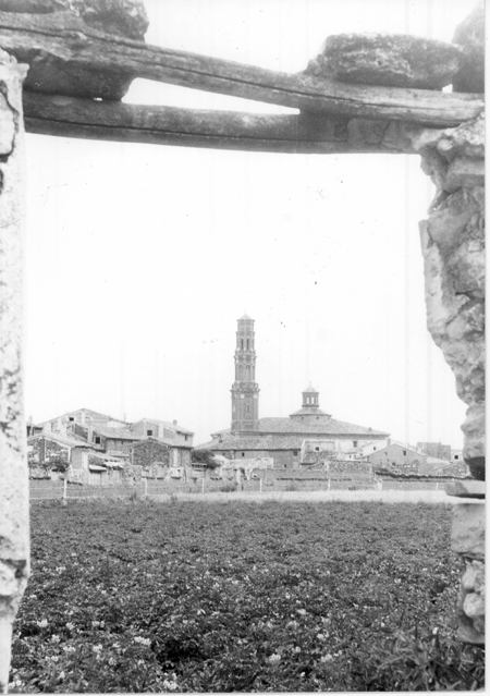Vista del pueblo. Torrijo