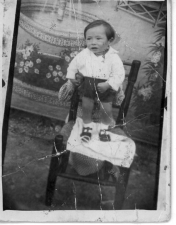 Retratro de bebe. BaÃ±Ã³n.