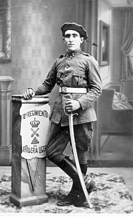 Realizando el Servicio Militar.BaÃ±Ã³n