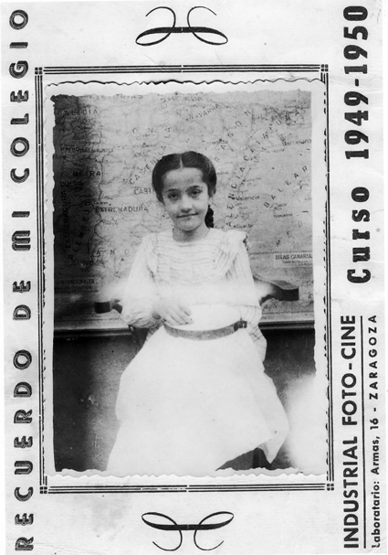 Recuerdo del colegio. Bello