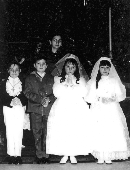 Retrato de Primera ComuniÃ³n en CastejÃ³n de Tornos.